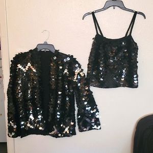 HANDMADE Crochet Jacket and Top
